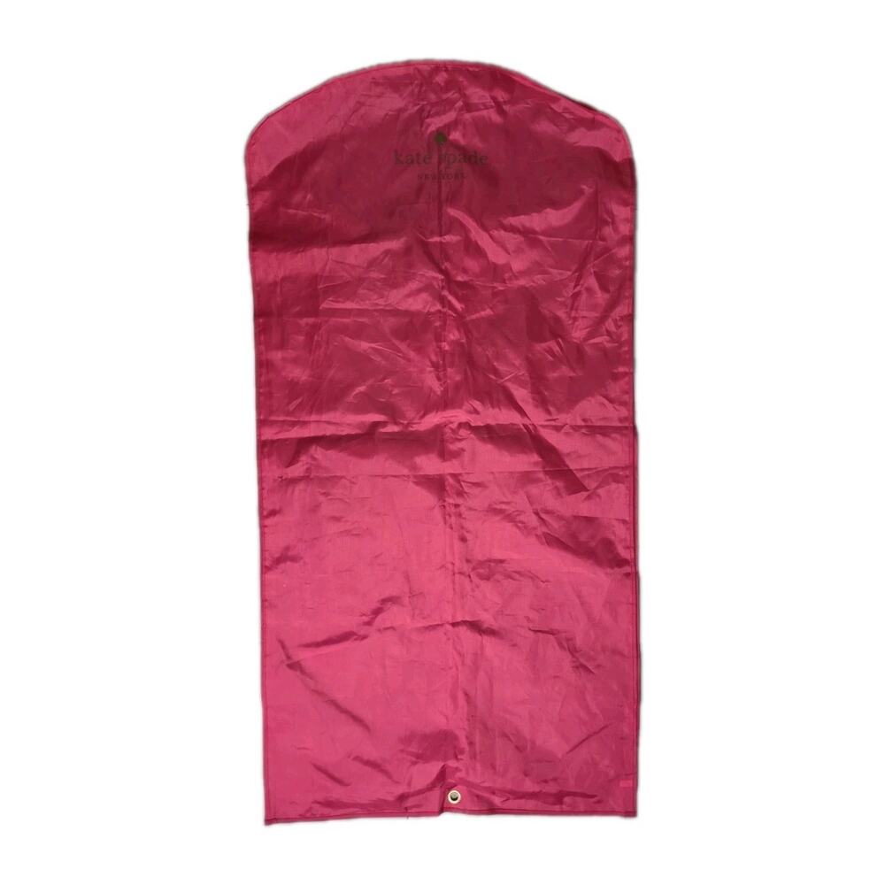 Kate Spade New York Pink Garment Bag Dress Cover Travel Storage 48.5x25 In